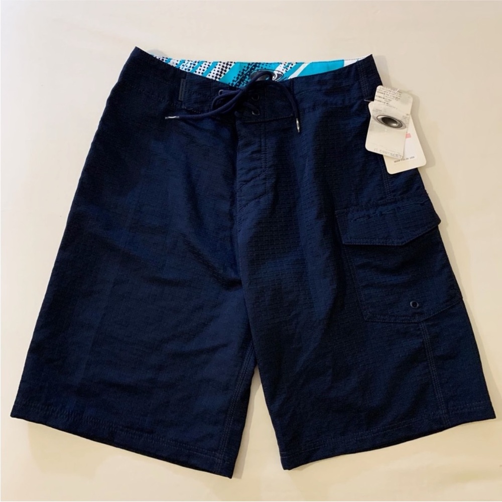 Oakley Navy Blue Boardshorts
